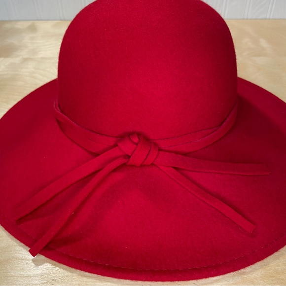 Something Special LA Wool Felt Hat - Red - Picture 6 of 14
